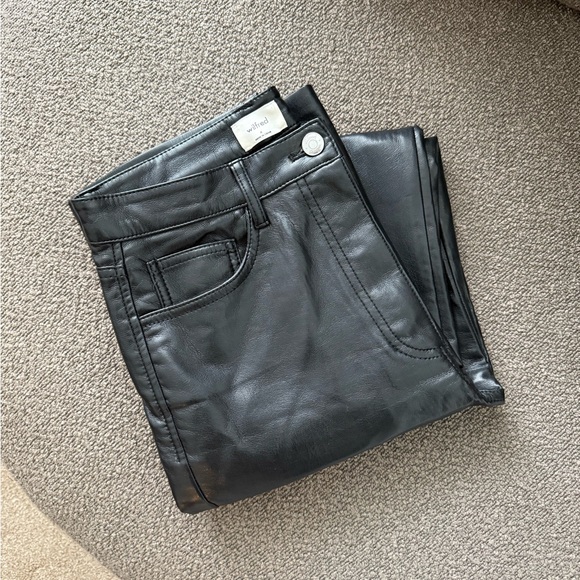 Aritzia Wilfred Melina Vegan Leather Pants - Picture 4 of 4